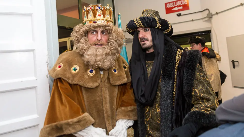 Visita de los Reyes Magos a la Casa de la Misericordia de Pamplona (20). IÑIGO ALZUGARAY