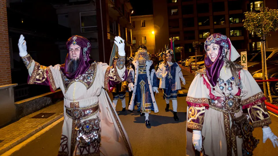 Visita de los Reyes Magos a la Casa de la Misericordia de Pamplona (21). IÑIGO ALZUGARAY