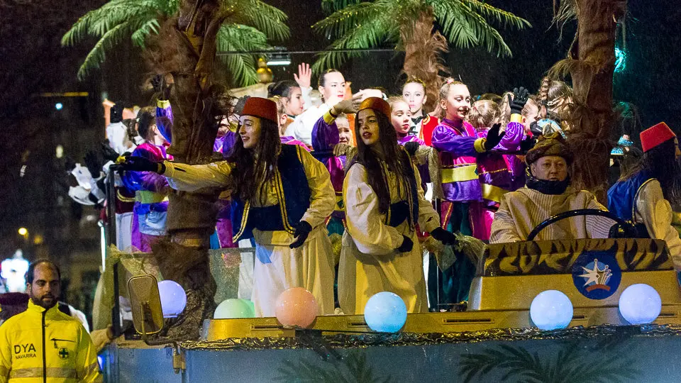 Cabalgata de los Reyes Magos en Pamplona (15). IÑIGO ALZUGARAY