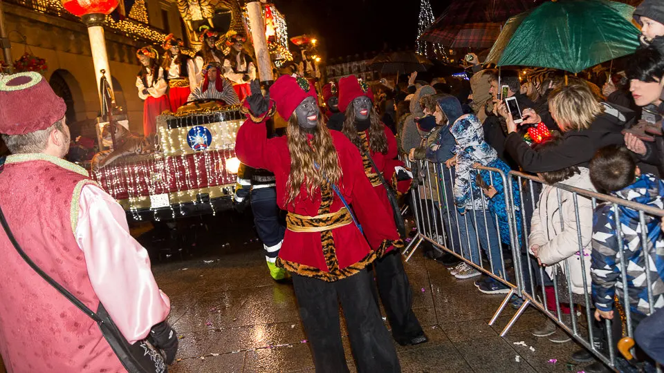 Cabalgata de los Reyes Magos en Pamplona (56). IÑIGO ALZUGARAY