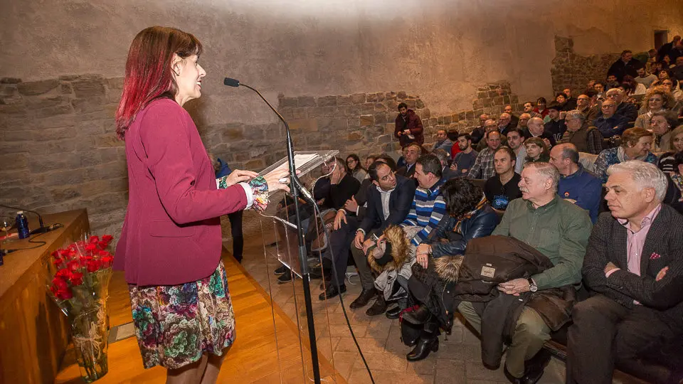 La Agrupación Socialista de Pamplona celebra su 125 aniversario con la presencia del secretario de Organización del PSOE, José Luis Ábalos, María Chivite y Maite Esporrín (29). IÑIGO ALZUGARAY