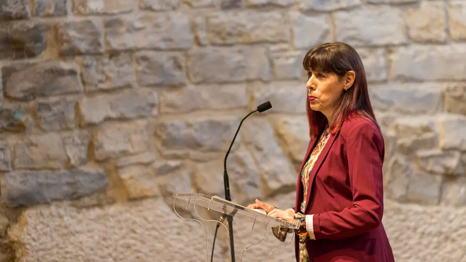 La Agrupación Socialista de Pamplona celebra su 125 aniversario con la presencia del secretario de Organización del PSOE, José Luis Ábalos, María Chivite y Maite Esporrín (35). IÑIGO ALZUGARAY