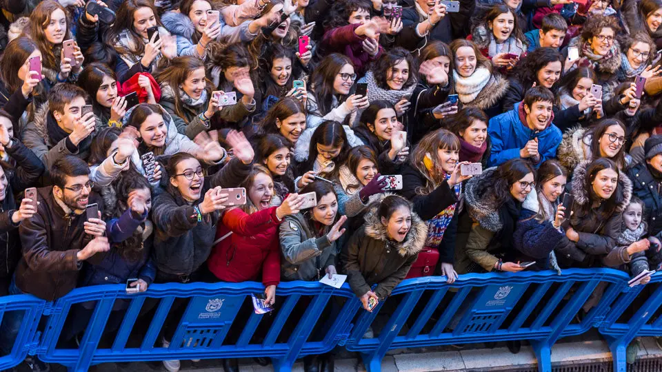 El Ayuntamiento de Pamplona ofrece una recepción institucional a Amaia Romero, ganadora de la última edición de 'Operación Triunfo' (50). IÑIGO ALZUGARAY