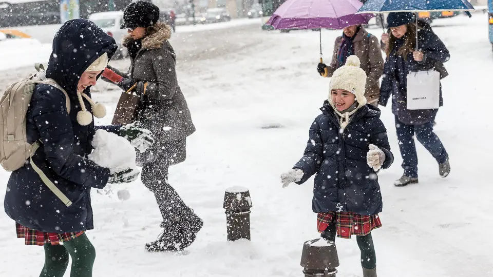 Nieve en Pamplona (34). IÑIGO ALZUGARAY