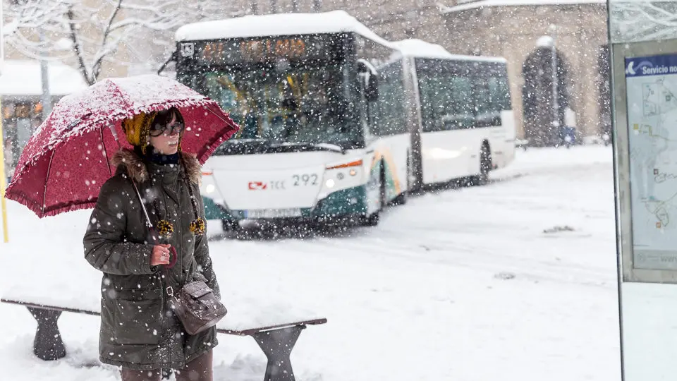 Nieve en Pamplona (36). IÑIGO ALZUGARAY