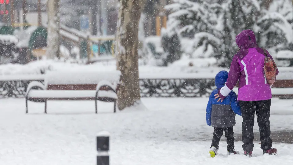 Nieve en Pamplona (46). IÑIGO ALZUGARAY