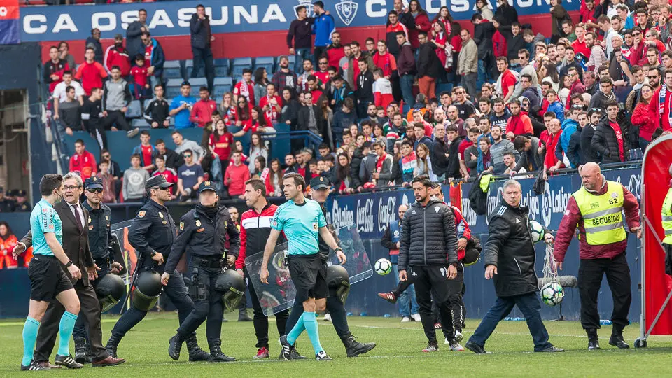 Partido de Liga entre Osasuna y Córdoba disputado en El Sadar (52). IÑIGO ALZUGARAY