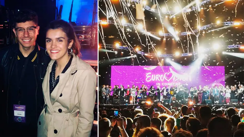 Amaia y Alfred en Ámsterdam. Eurovision in concert