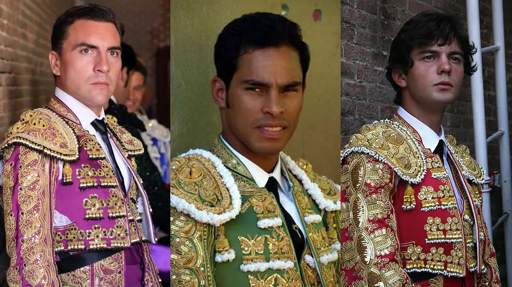 Toros de Cebada Gago para los toreros, Octavio Chacón, Luís Bolívar y Juan del Álamo