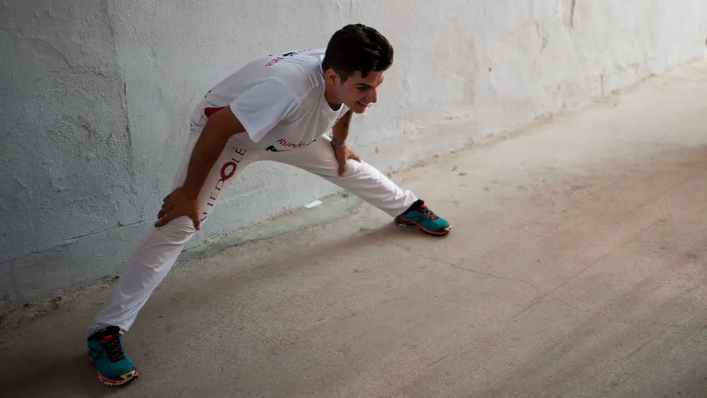 Concurso de anillas de los sanfermines de 2018 en la plaza de toros de Pamplona. MIGUEL OSÉS