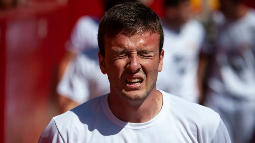 Concurso de anillas de los sanfermines de 2018 en la plaza de toros de Pamplona. MIGUEL OSÉS_4