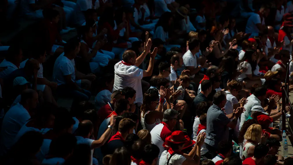 Concurso de anillas de los sanfermines de 2018 en la plaza de toros de Pamplona. MIGUEL OSÉS_16