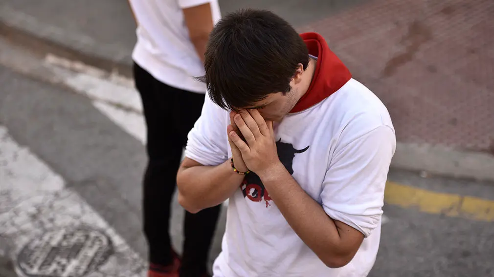 Penútimo encierro de las fiestas de San Adrián de 2018. MIGUEL OSÉS (6)