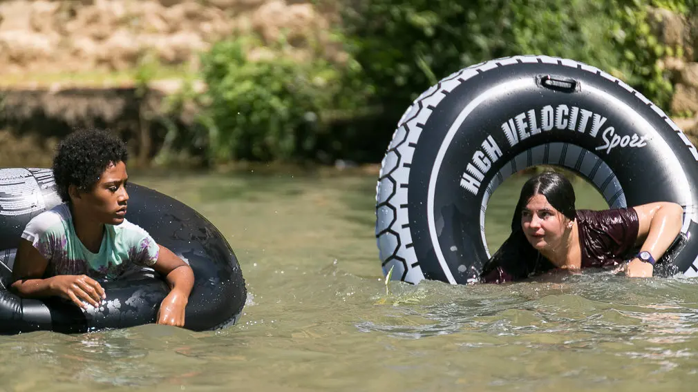 Tradicional descenso del río Ega de los jóvenes de Estella tras el chupinazo 2018 -(47). IÑIGO ALZUGARAY
