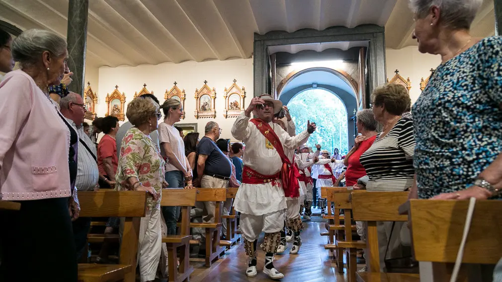 Baile de los Danzantes de San Lorenzo en el día de su patrón (17). IÑIGO ALZUGARAY