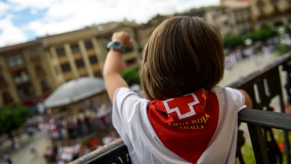 Inicio de las fiestas de Tafalla de 2018. MIGUEL OSÉS_1