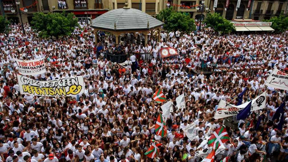 Inicio de las fiestas de Tafalla de 2018. MIGUEL OSÉS_6