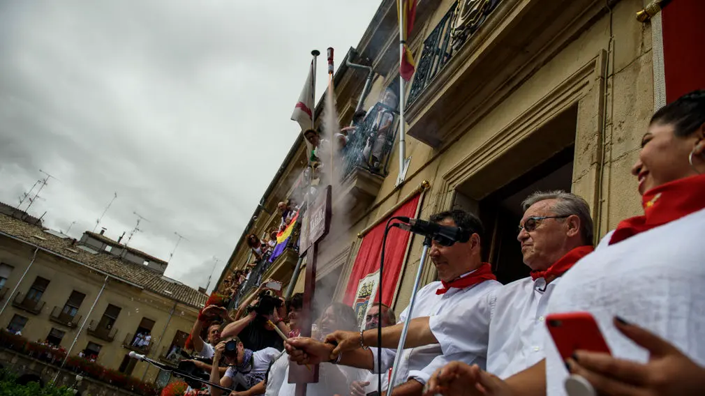 Inicio de las fiestas de Tafalla de 2018. MIGUEL OSÉS_9