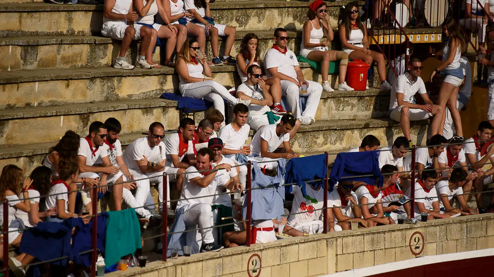 Primera corrida de toros de las fiestas de Tafalla 2018 con toros de Aguadulce para David Mora, Daniel Luque y Borja Jiménez BORJA JIMÉNEZ. PABLO LASAOSA 34