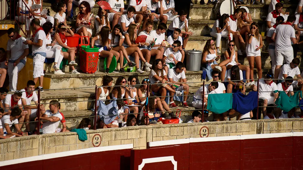 Primera corrida de toros de las fiestas de Tafalla 2018 con toros de Aguadulce para David Mora, Daniel Luque y Borja Jiménez BORJA JIMÉNEZ. PABLO LASAOSA 37