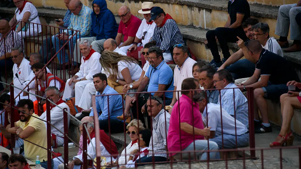 Primera corrida de toros de las fiestas de Tafalla 2018 con toros de Aguadulce para David Mora, Daniel Luque y Borja Jiménez BORJA JIMÉNEZ. PABLO LASAOSA 49