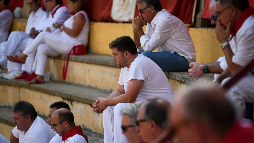 Primera corrida de toros de las fiestas de Tafalla 2018 con toros de Aguadulce para David Mora, Daniel Luque y Borja Jiménez BORJA JIMÉNEZ. PABLO LASAOSA 51