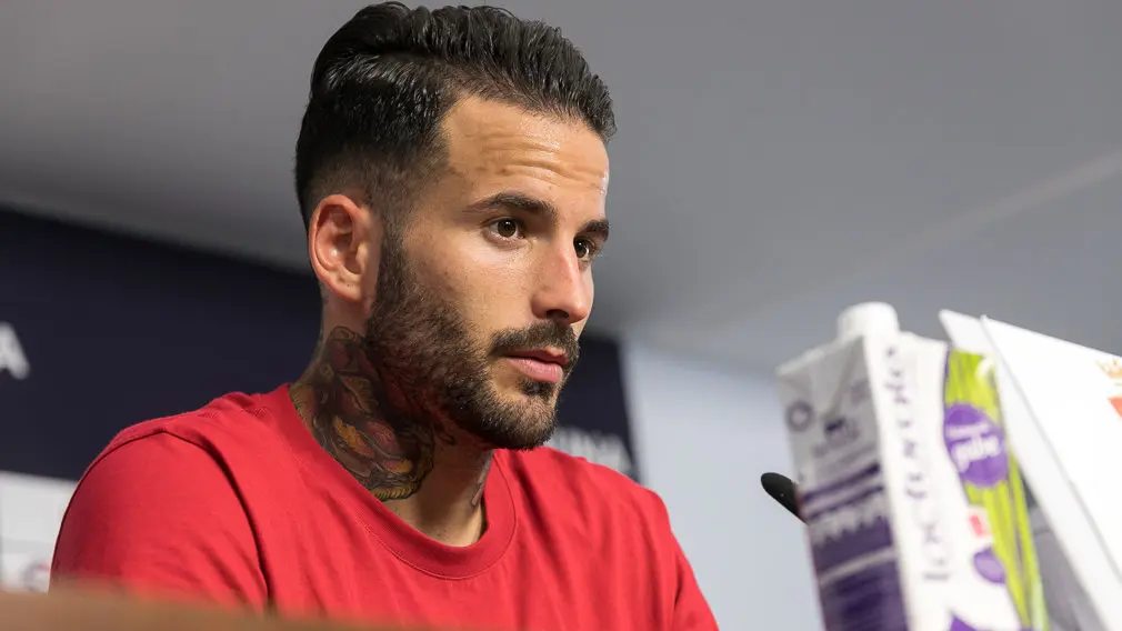 Presentación de Rubén García como nuevo delantero de Osasuna donde jugará con el número 14 en su camiseta (10). IÑIGO ALZUGARAY
