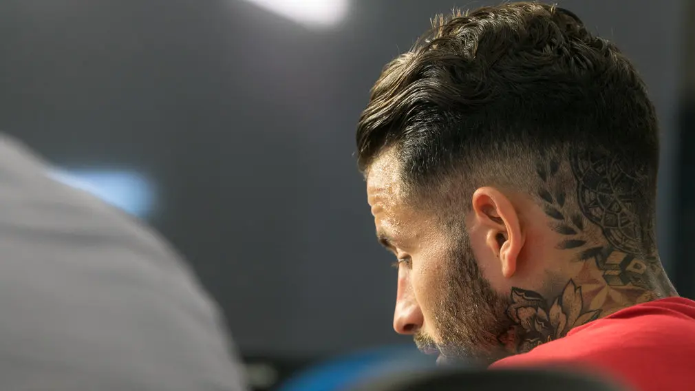 Presentación de Rubén García como nuevo delantero de Osasuna donde jugará con el número 14 en su camiseta (15). IÑIGO ALZUGARAY