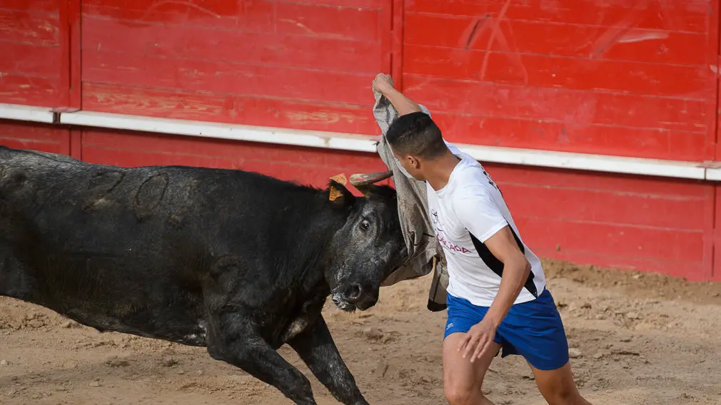 Milagro celebra el día de la mujer durante sus fiestas de 2018. PABLO LASAOSA 10