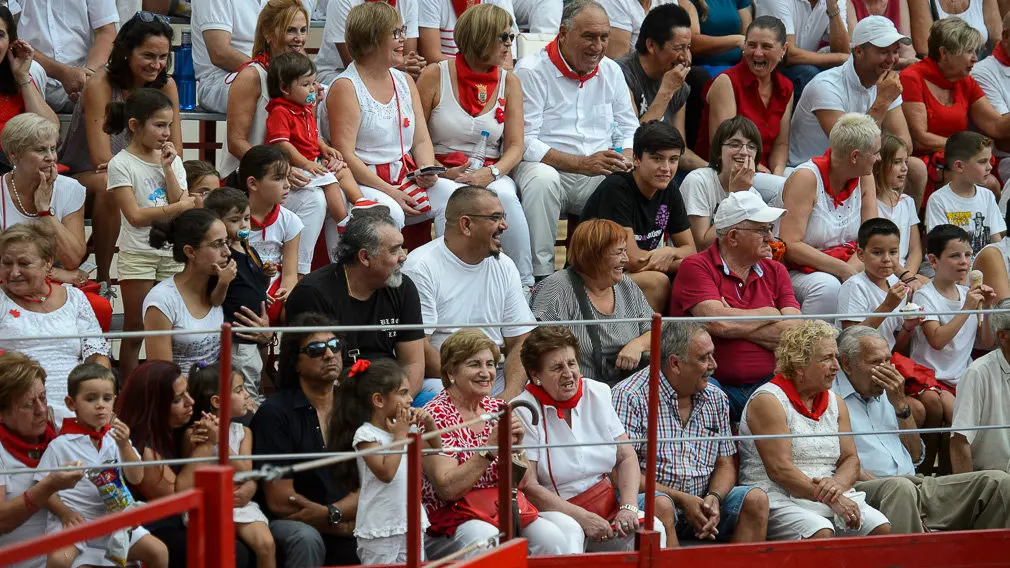 Milagro celebra el día de la mujer durante sus fiestas de 2018. PABLO LASAOSA 48