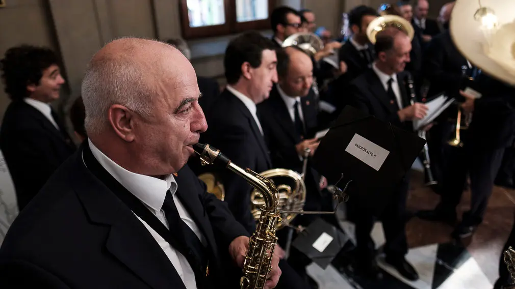 Celebración del Privilegio de la unión de los tres Burgos de Pamplona. PABLO LASAOSA 02