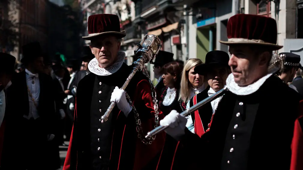 Celebración del Privilegio de la unión de los tres Burgos de Pamplona. PABLO LASAOSA 12