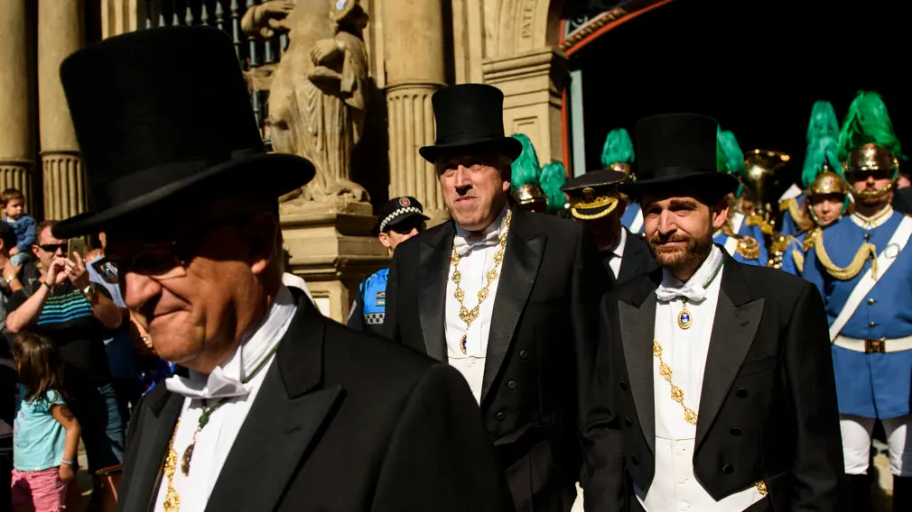 Celebración del privilegio de la Unión de los tres burgos de Pamplona. MIGUEL OSÉS_3