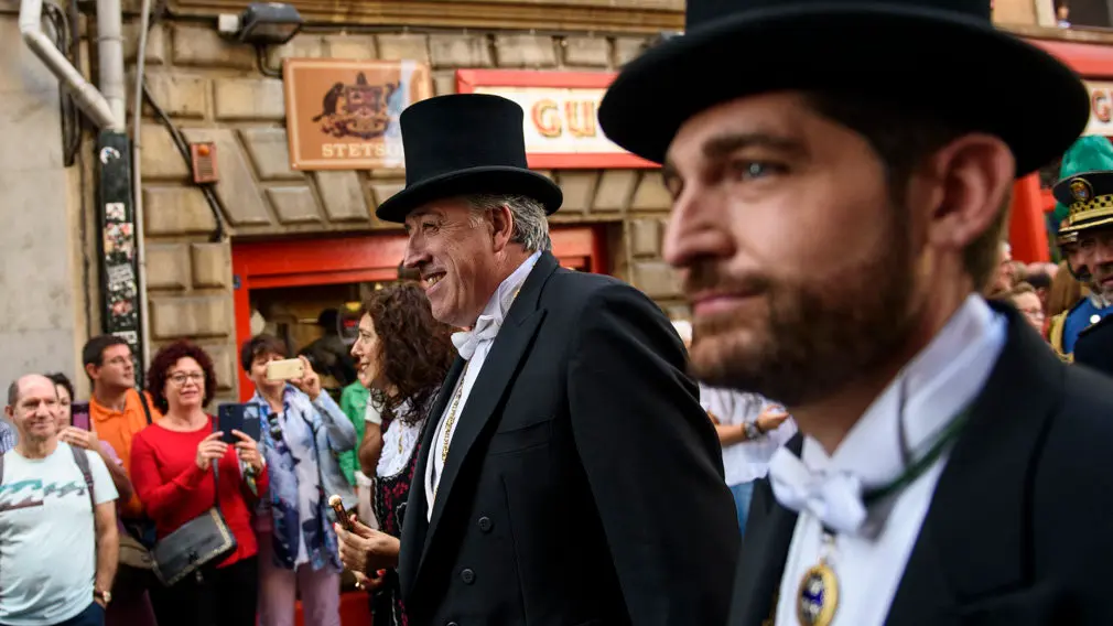 Celebración del privilegio de la Unión de los tres burgos de Pamplona. MIGUEL OSÉS_4