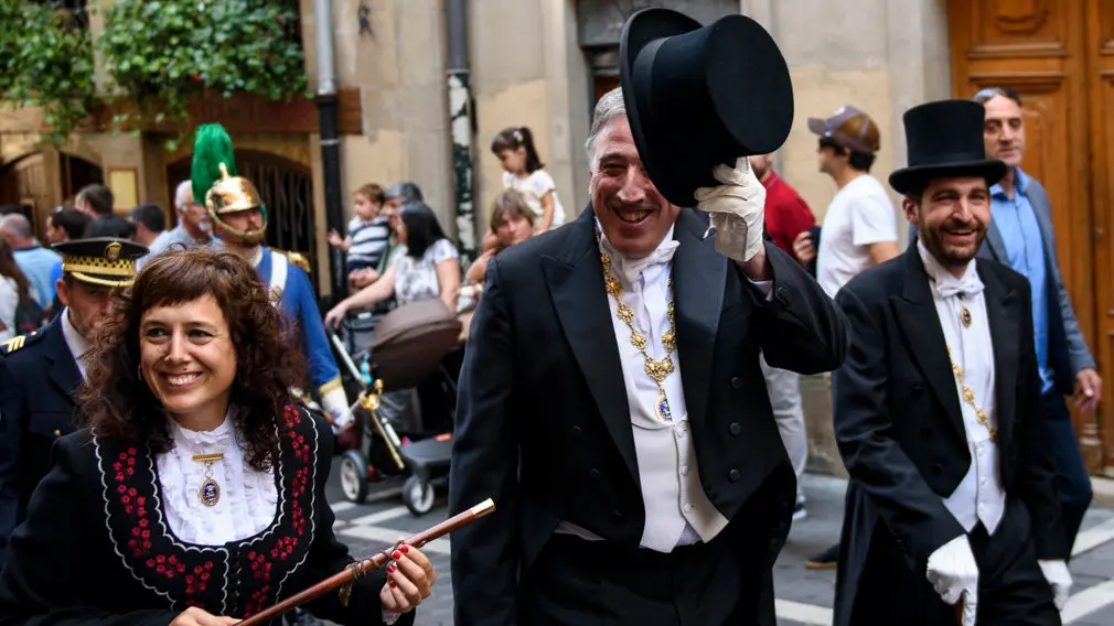 Celebración del privilegio de la Unión de los tres burgos de Pamplona. MIGUEL OSÉS_6