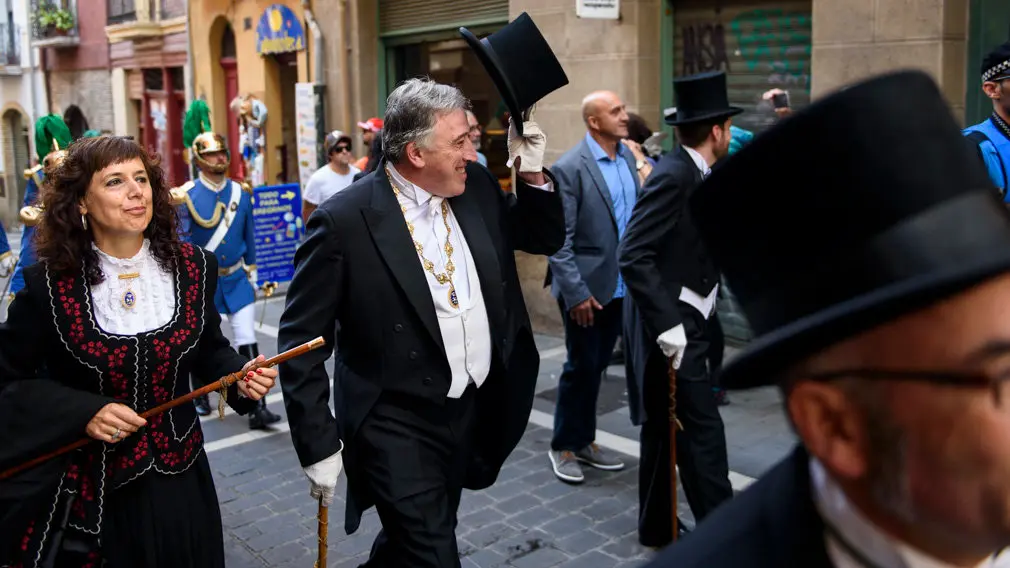 Celebración del privilegio de la Unión de los tres burgos de Pamplona. MIGUEL OSÉS_7