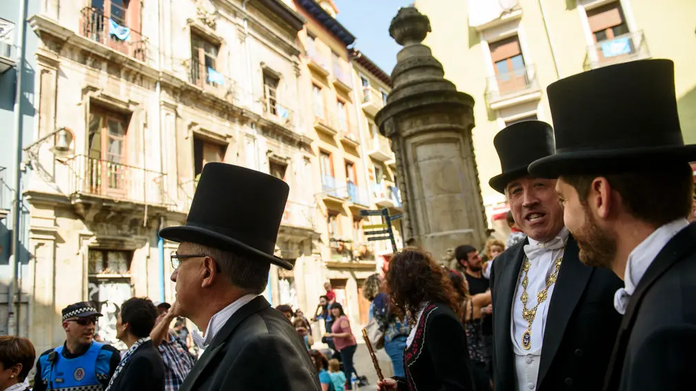 Celebración del privilegio de la Unión de los tres burgos de Pamplona. MIGUEL OSÉS_14