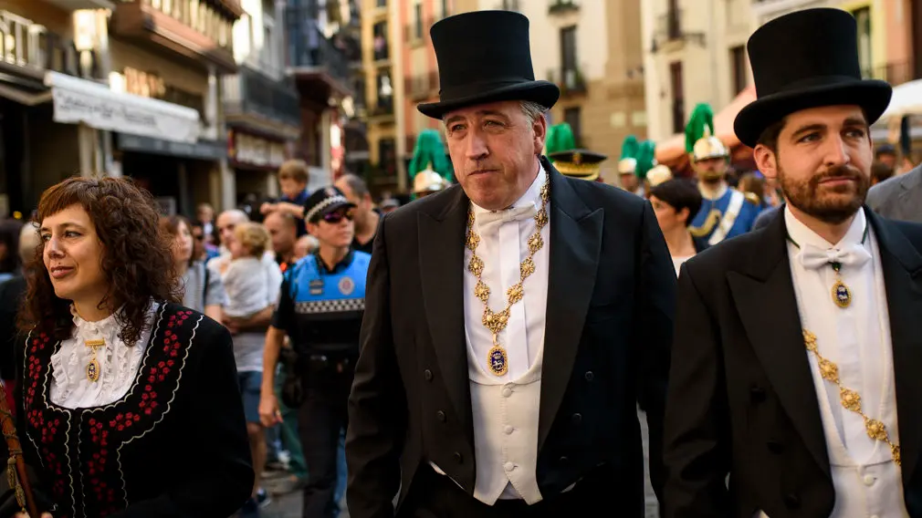 Celebración del privilegio de la Unión de los tres burgos de Pamplona. MIGUEL OSÉS_16
