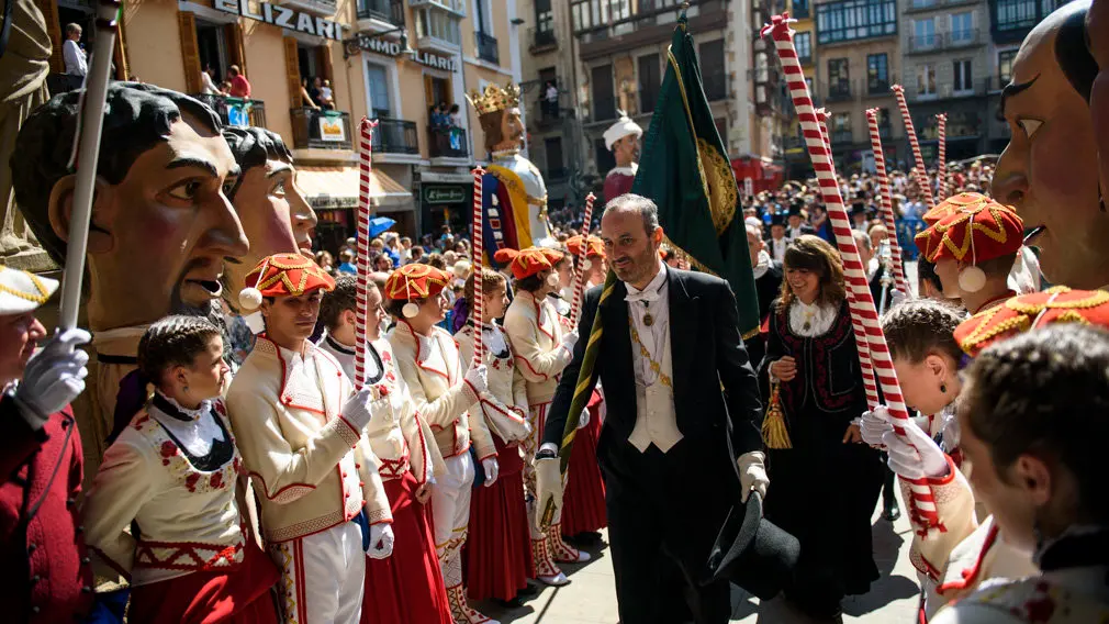 Celebración del privilegio de la Unión de los tres burgos de Pamplona. MIGUEL OSÉS_18
