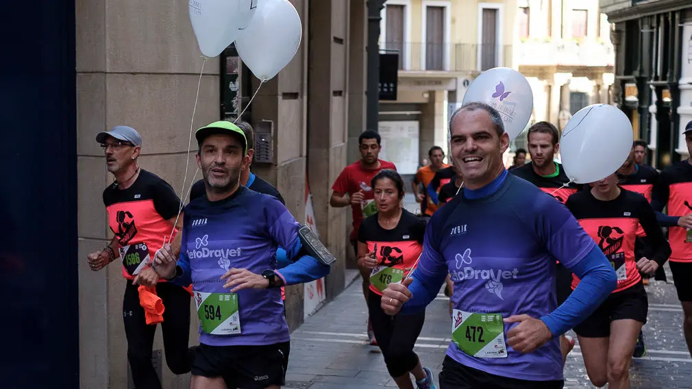 Celebración de la V edición de la Carrera Solidaria Navarra en favor de Anfas. PABLO LASAOSA (36)