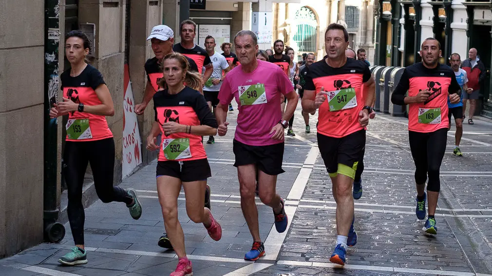 Celebración de la V edición de la Carrera Solidaria Navarra en favor de Anfas. PABLO LASAOSA (37)