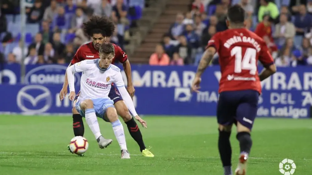 Partido entre el Zaragoza y Osasuna en La Romareda LALIGA 123 (4)