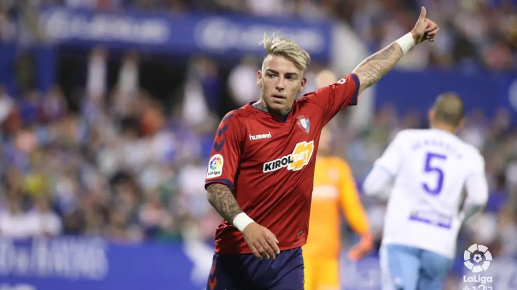 Partido entre el Zaragoza y Osasuna en La Romareda LALIGA 123