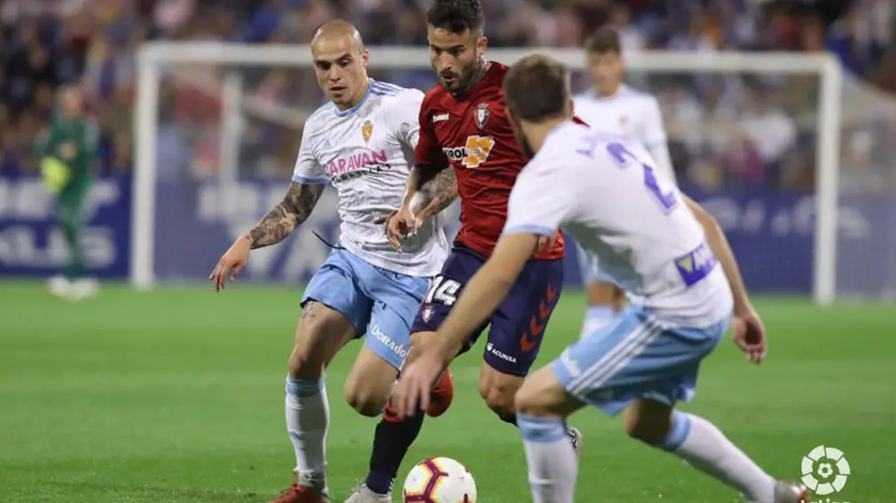 Partido entre el Zaragoza y Osasuna en La Romareda LALIGA 123 (10)