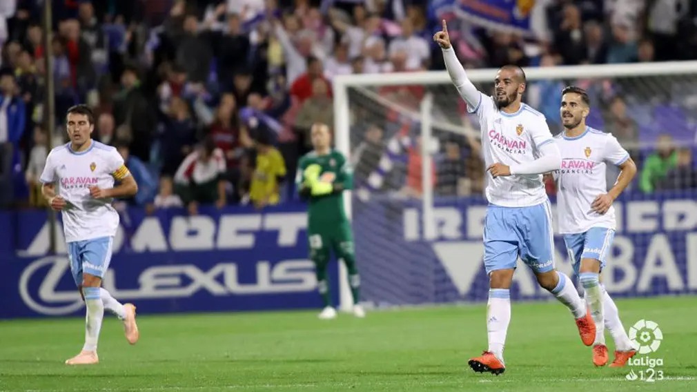 Partido entre el Zaragoza y Osasuna en La Romareda LALIGA 123 (12)