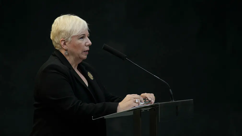 El Parlamento celebra el _Día de los Pueblos Indígenas y de Respeto a la Diversidad Cultural_. PABLO LASAOSA 00