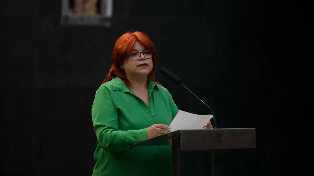 El Parlamento celebra el _Día de los Pueblos Indígenas y de Respeto a la Diversidad Cultural_. PABLO LASAOSA 01