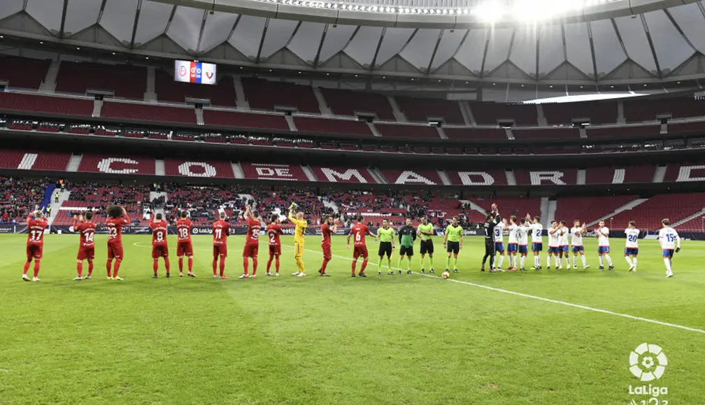 Imagen del C.F. Rayo Majadahonda-C.A. Osasuna. LA LIGA123