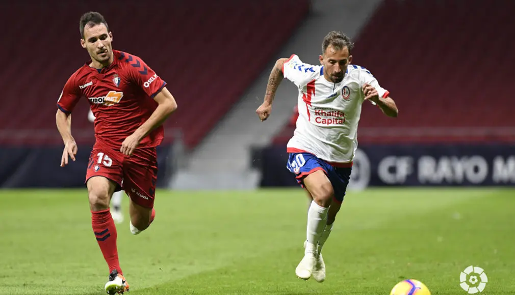 Imagen del C.F. Rayo Majadahonda-C.A. Osasuna. LA LIGA123