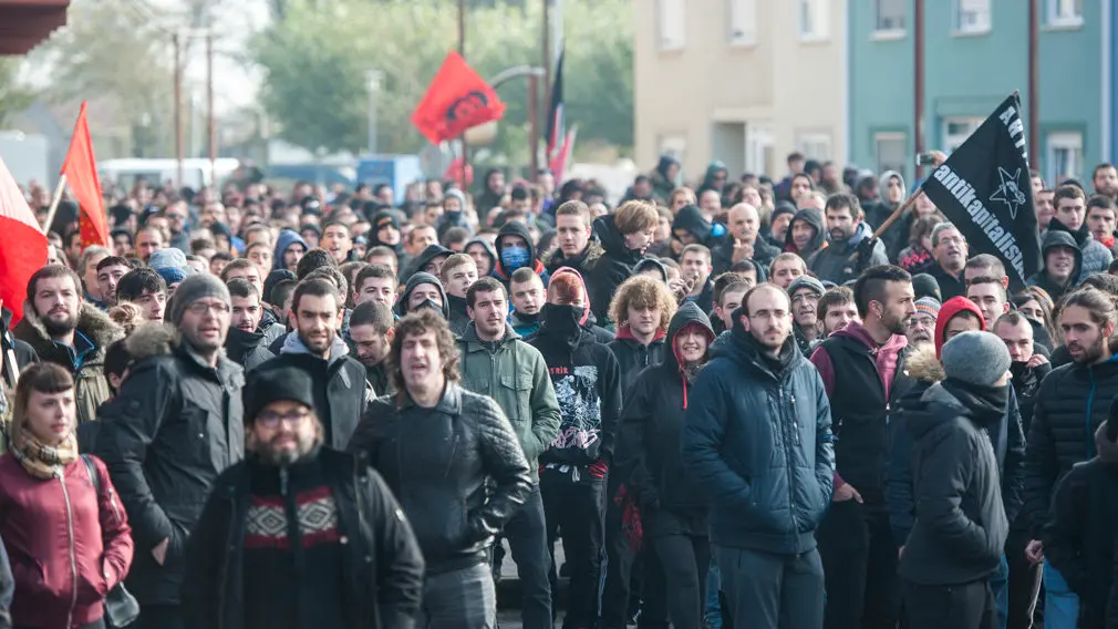 Manifestación en Alsasua MIGUEL OSÉS (1)